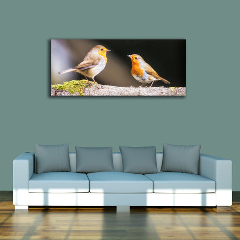 PANORAMIC - BOBBIN AND BOYFRIEND - 1.2m x 50cm